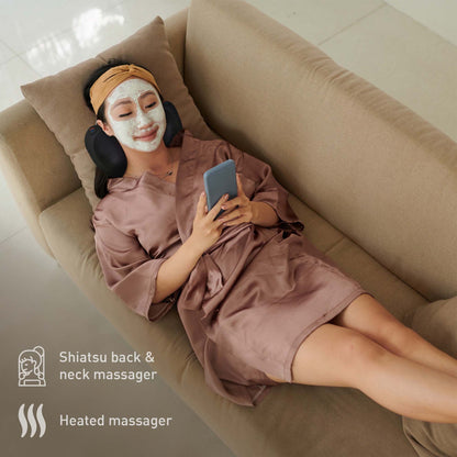 Pursonic Shiatsu Massager & Heating Pad Therapy Set